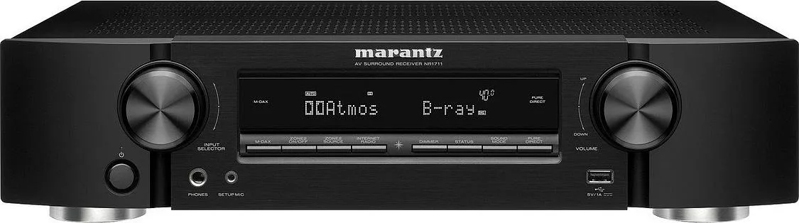 AV-ресивер Marantz NR1711, черный