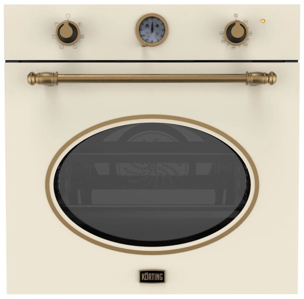 Электрический духовой шкаф Korting OKB 461 CRB RU, бежевый